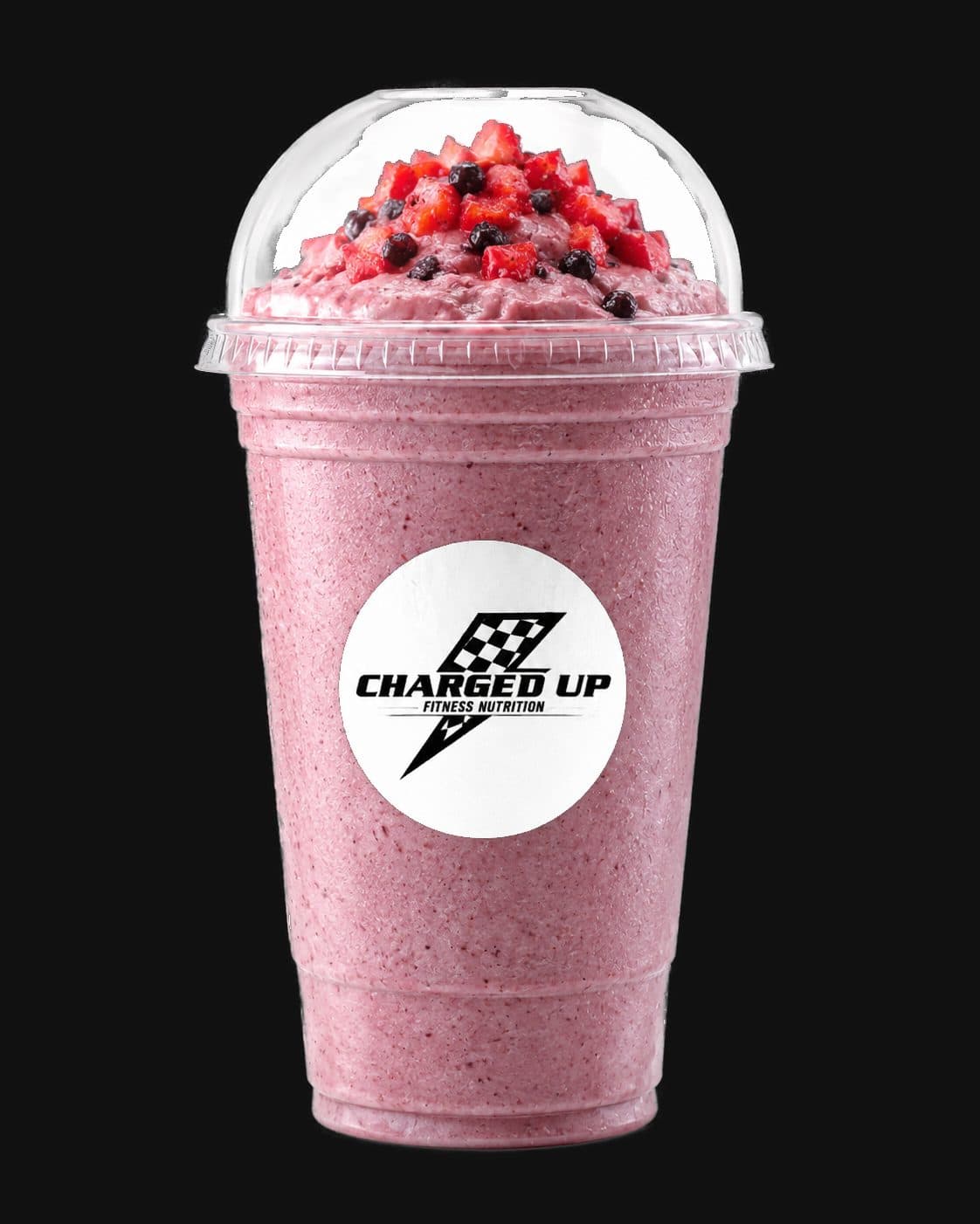 Acai Berry Antioxidant in a Charged Up cup