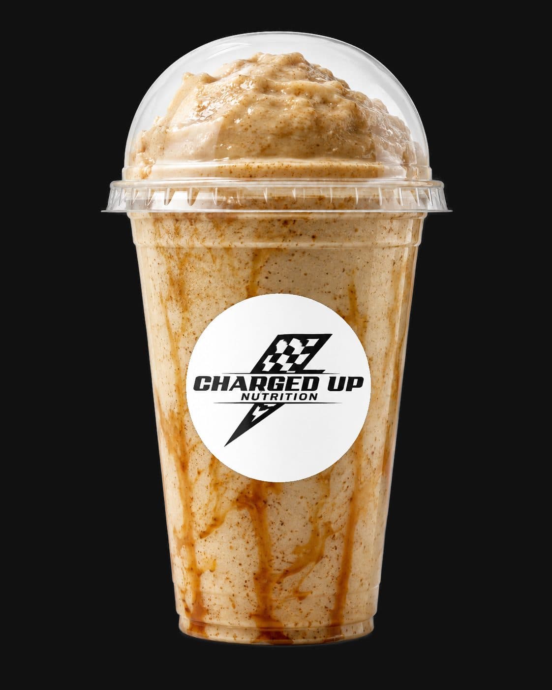 Coffee Ice Cream in a Charged Up cup
