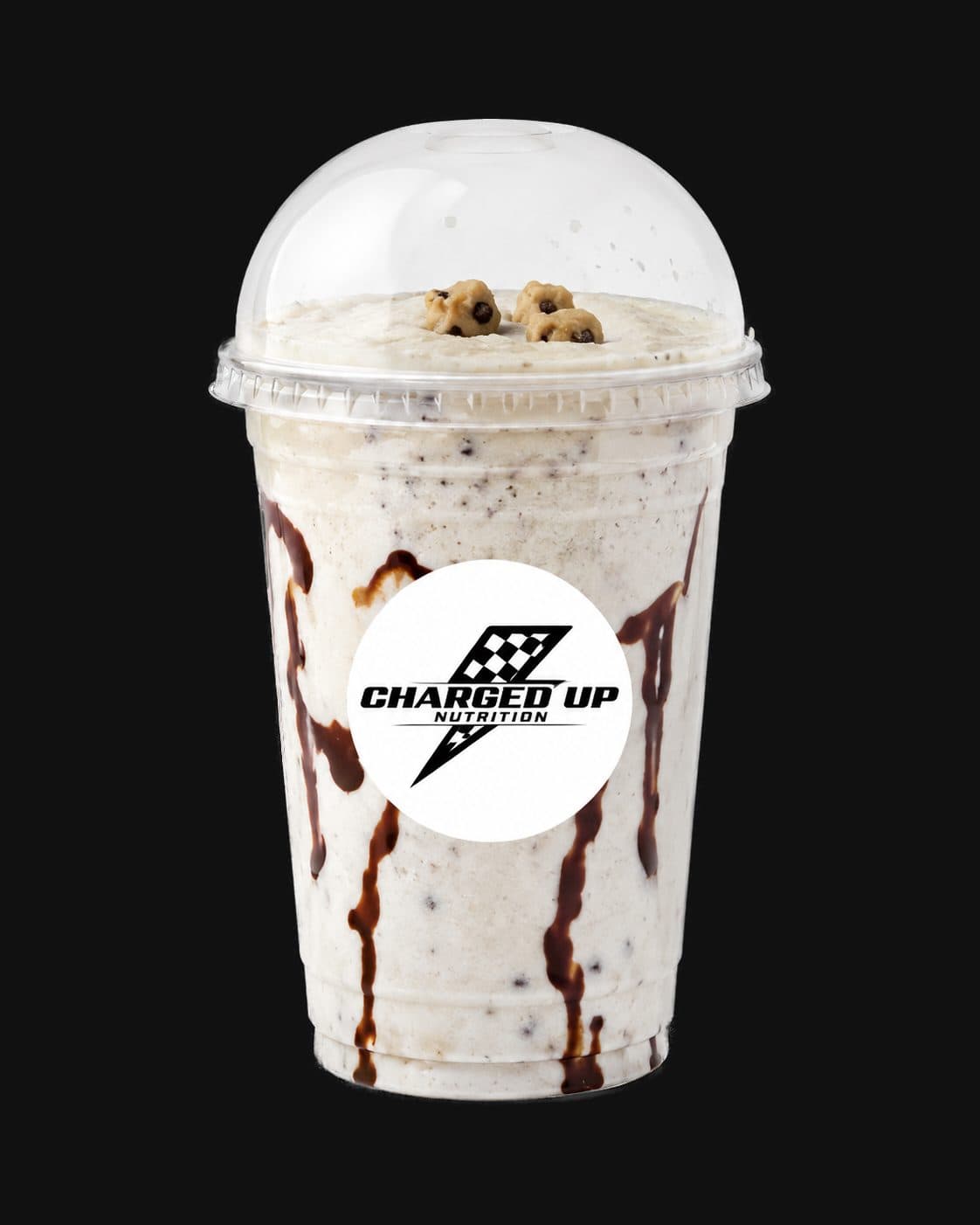 Cookie Dough in a Charged Up cup